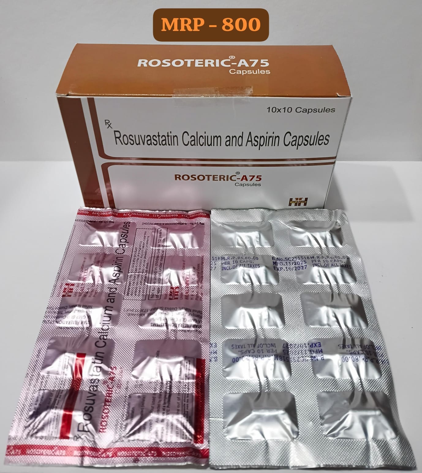 Capsule cream tubes
